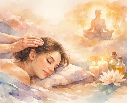 Massage cachemirien et charge mentale