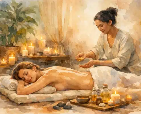 Massage corps entier cachemirien - bienfaits